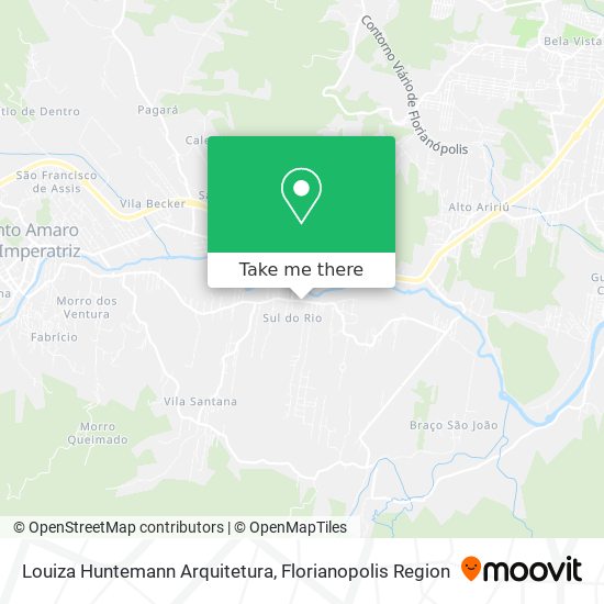 Louiza Huntemann Arquitetura map
