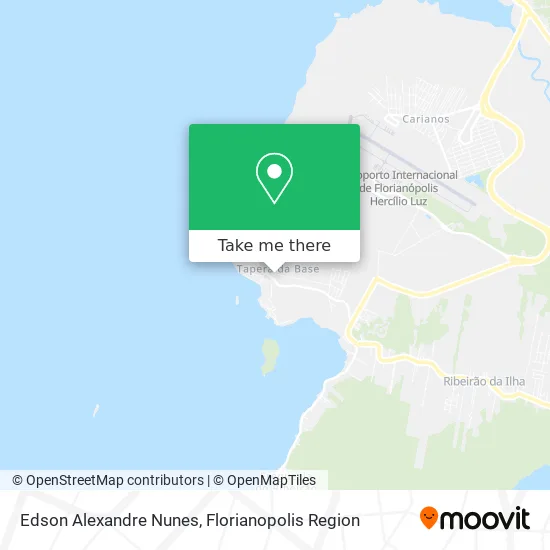 Edson Alexandre Nunes map