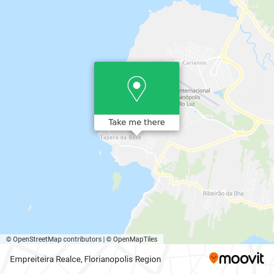Empreiteira Realce map