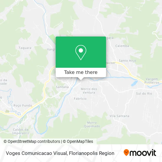 Voges Comunicacao Visual map