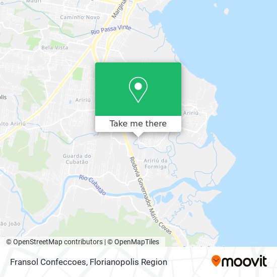Fransol Confeccoes map