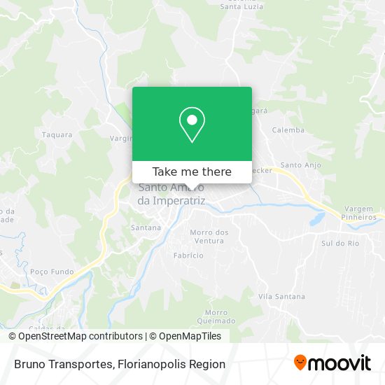 Bruno Transportes map