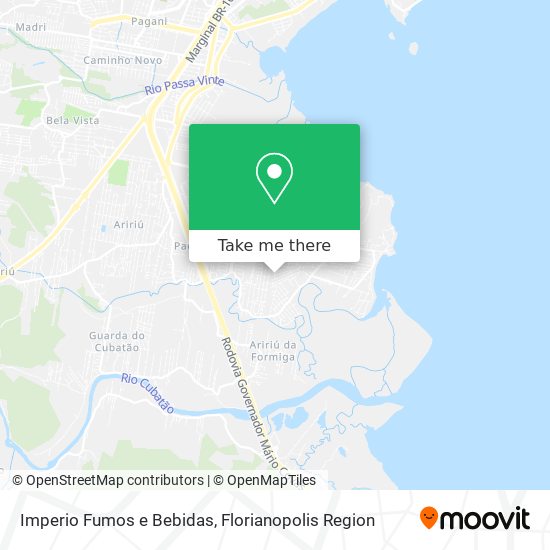 Imperio Fumos e Bebidas map