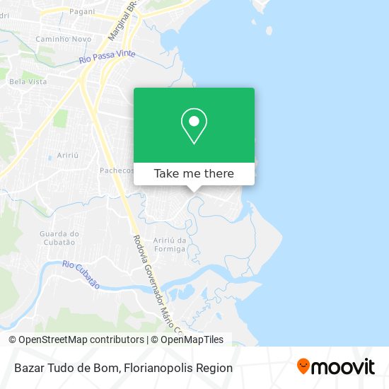 Bazar Tudo de Bom map
