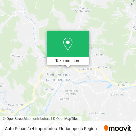 Auto Pecas 4x4 Importados map