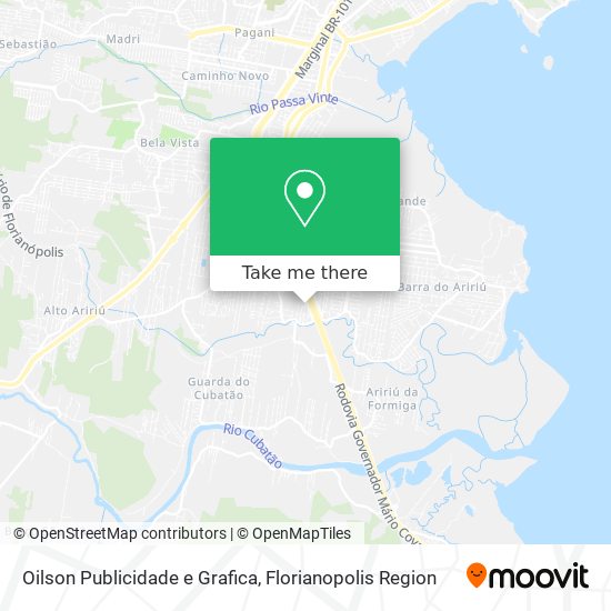 Oilson Publicidade e Grafica map