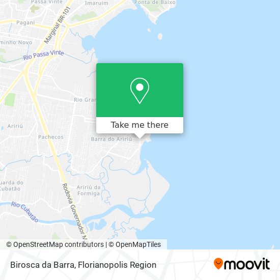 Birosca da Barra map