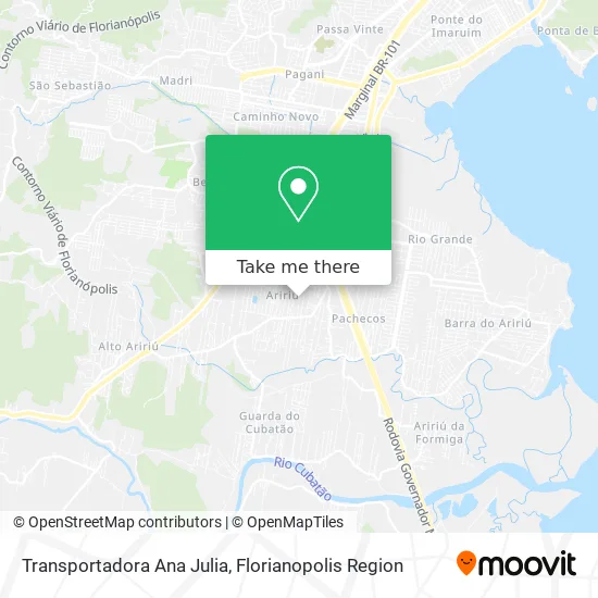 Transportadora Ana Julia map
