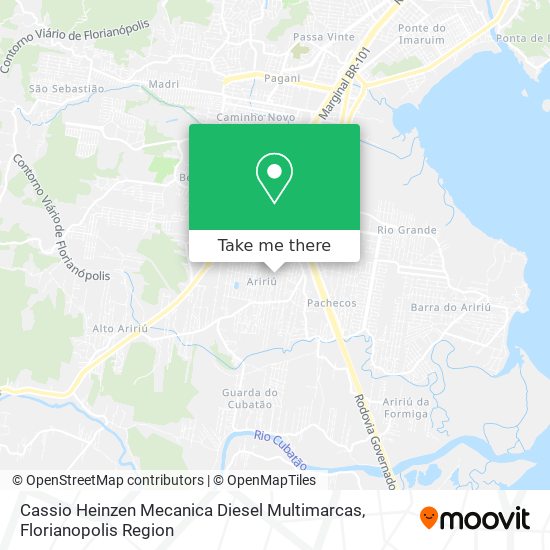 Cassio Heinzen Mecanica Diesel Multimarcas map