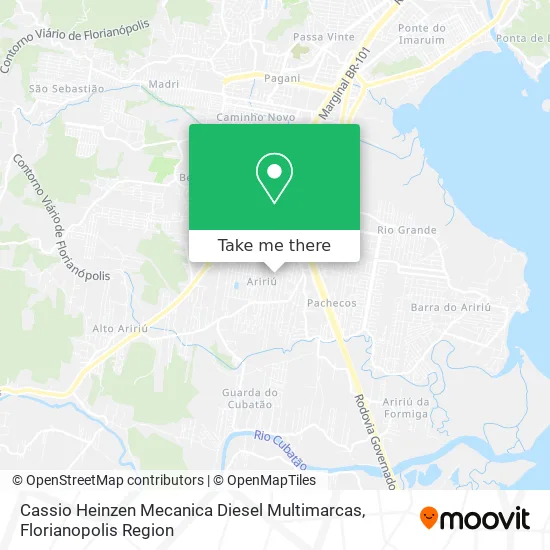 Cassio Heinzen Mecanica Diesel Multimarcas map