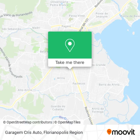 Garagem Cris Auto map