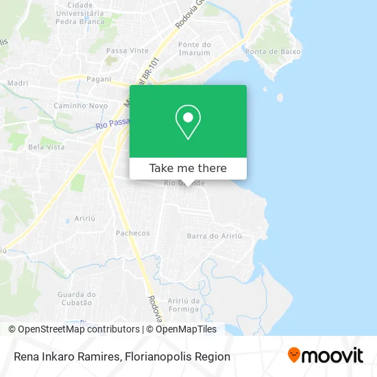 Rena Inkaro Ramires map