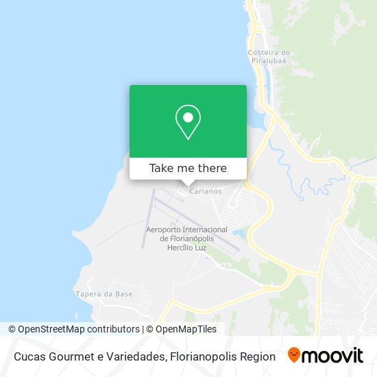 Mapa Cucas Gourmet e Variedades