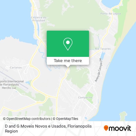 D and G Moveis Novos e Usados map