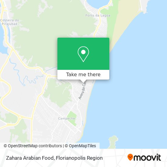 Zahara Arabian Food map