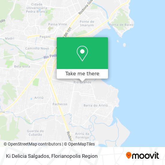 Ki Delicia Salgados map