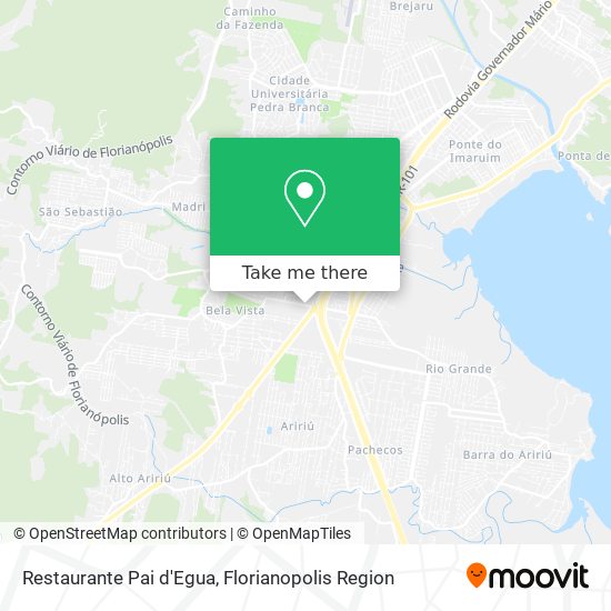 Mapa Restaurante Pai d'Egua