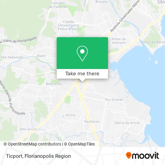 Ticport map