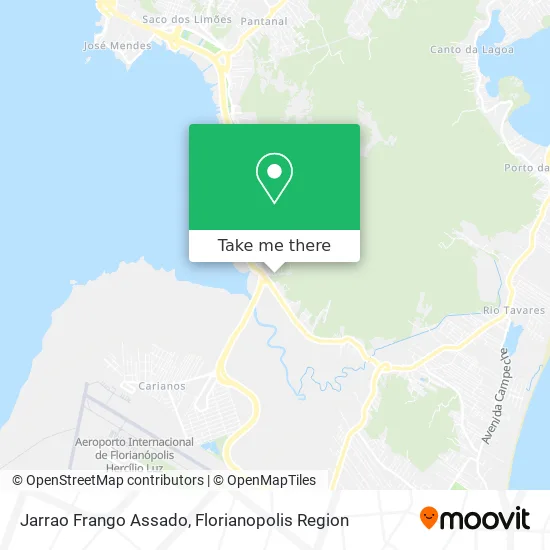 Jarrao Frango Assado map