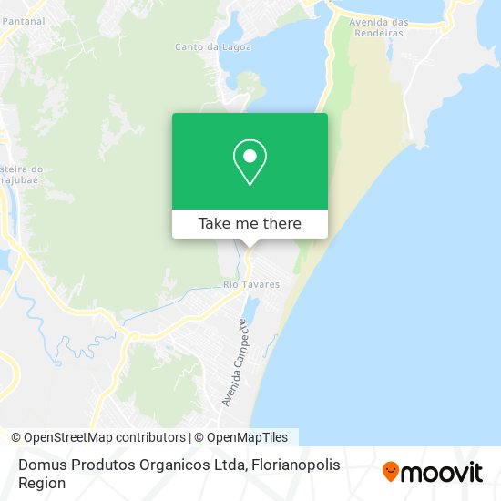 Domus Produtos Organicos Ltda map