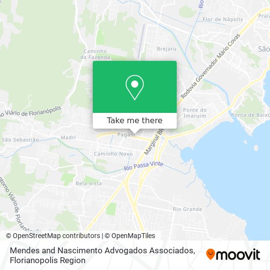 Mendes and Nascimento Advogados Associados map
