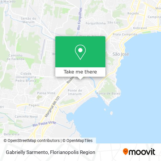 Gabrielly Sarmento map