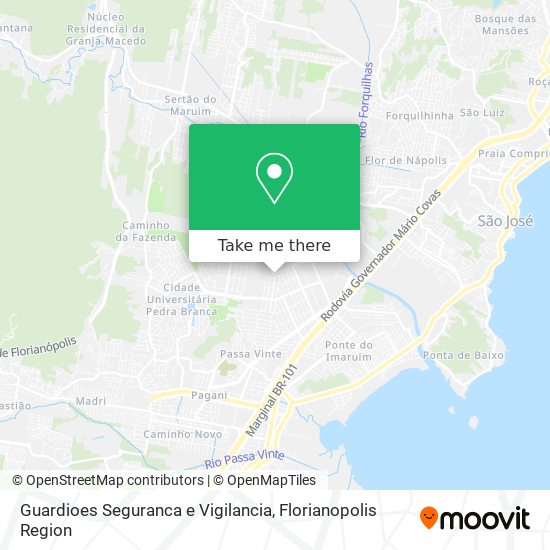 Guardioes Seguranca e Vigilancia map