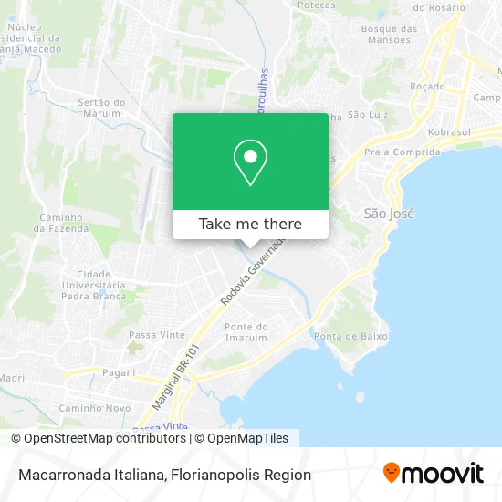 Macarronada Italiana map