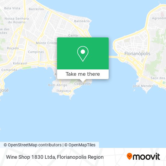 Wine Shop 1830 Ltda map