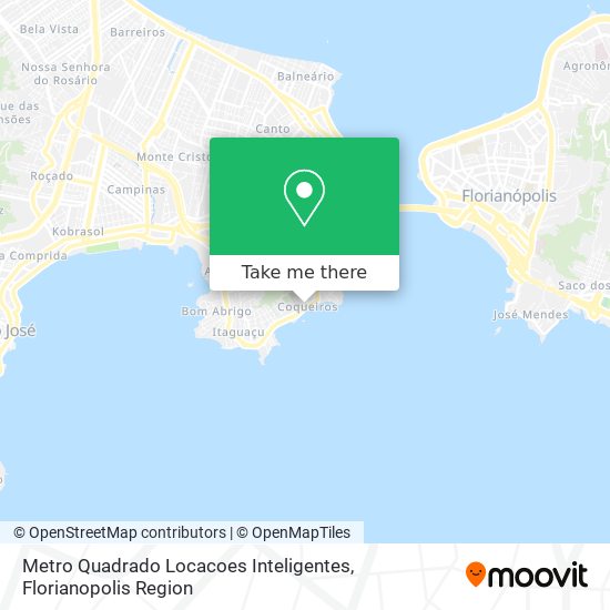 Metro Quadrado Locacoes Inteligentes map