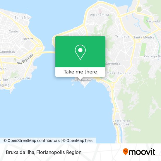 Bruxa da Ilha map