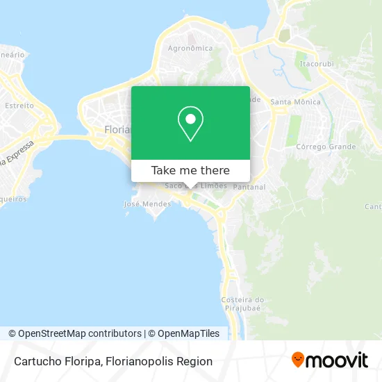 Cartucho Floripa map