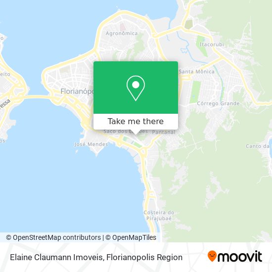 Mapa Elaine Claumann Imoveis