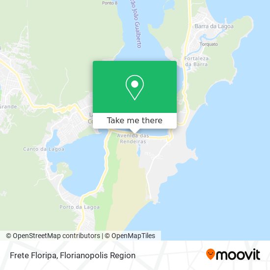 Frete Floripa map