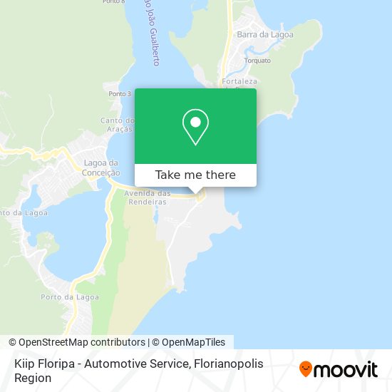 Mapa Kiip Floripa - Automotive Service