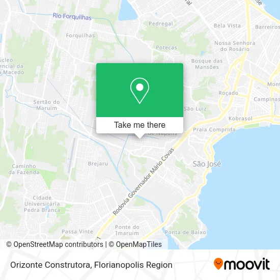 Orizonte Construtora map