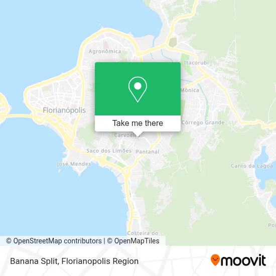 Banana Split map