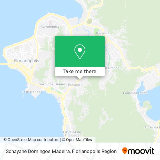 Schayane Domingos Madeira map