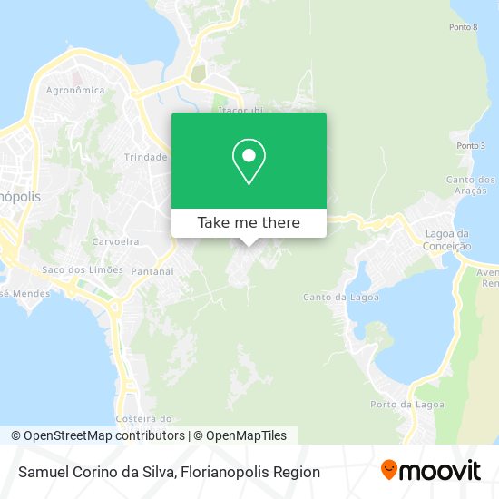 Samuel Corino da Silva map