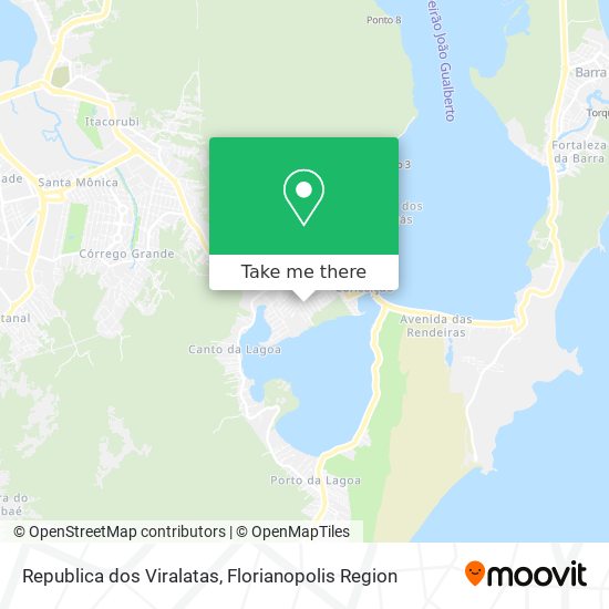 Republica dos Viralatas map
