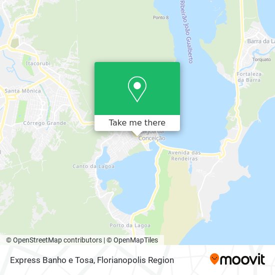 Express Banho e Tosa map