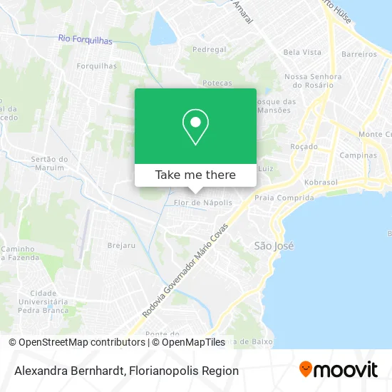 Alexandra Bernhardt map