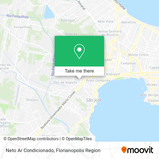 Neto Ar Condicionado map