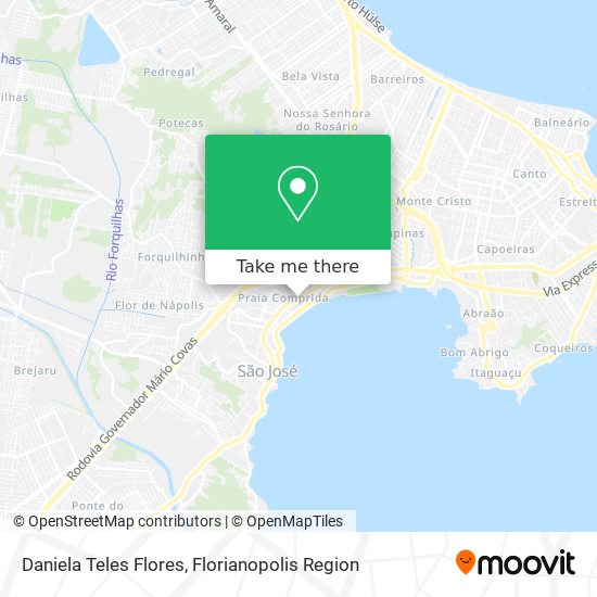 Daniela Teles Flores map