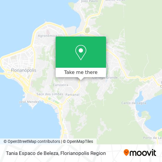 Tania Espaco de Beleza map