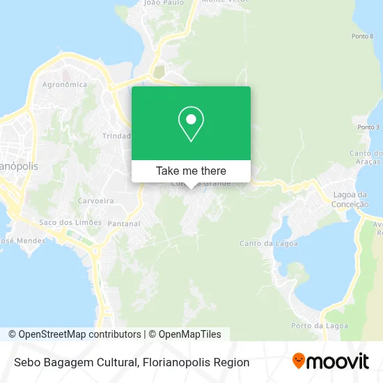 Sebo Bagagem Cultural map