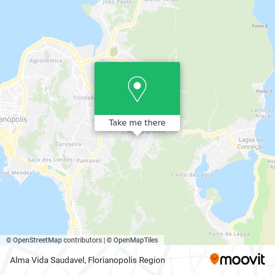 Alma Vida Saudavel map