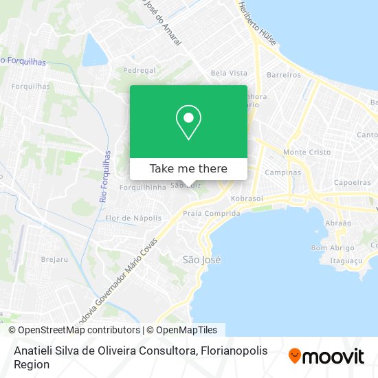 Anatieli Silva de Oliveira Consultora map