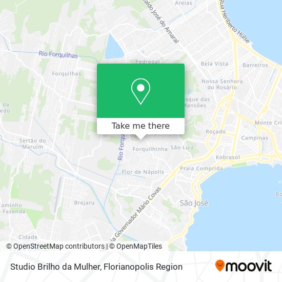 Studio Brilho da Mulher map