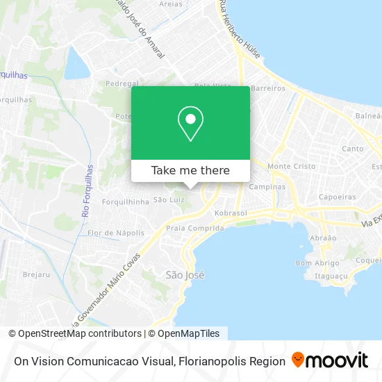 On Vision Comunicacao Visual map